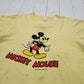 1970s Tropix Togs Walt Disney Productions Mickey Mouse Double Sided Print T-Shirt Made in USA Size M