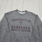 2000s Y2K Jerzees University of Nebraska Medical Center Sweatshirt Size S/M