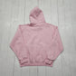 2000s Y2K Russell Athletic Pink Monroe College University Hoodie Sweatshirt Size S