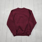 1990s 1997 Fruit of the Loom Super Cotton Maroon Carleton University MSW Master of Social Work Sweatshirt Made in USA Size S