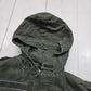 1980s Dutch Military Olive Green Hooded Parka Jacket Size XL