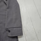 1970s Wright Grey Leisure Suit Jacket Size M