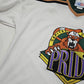 2000s Y2K Athletic Knit White Capital Centre Pride NAHL Wize 5 Hockey Jersey Made in Canada Size L