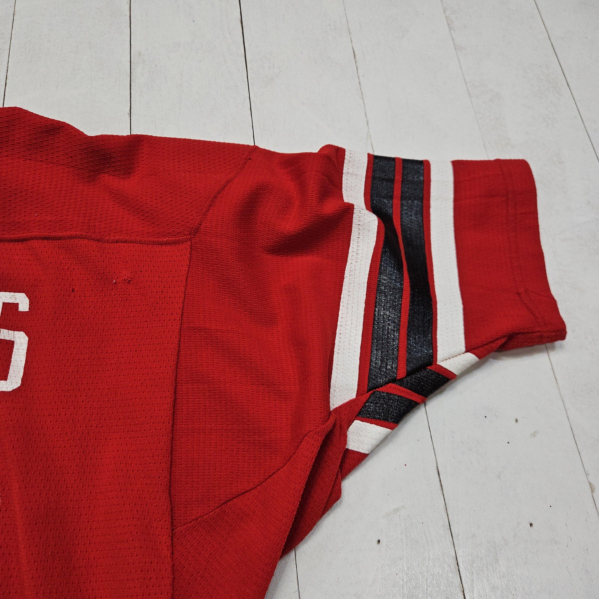 1960s/1970s Russell Athletic Red Riders Football Jersey Made in USA Size L