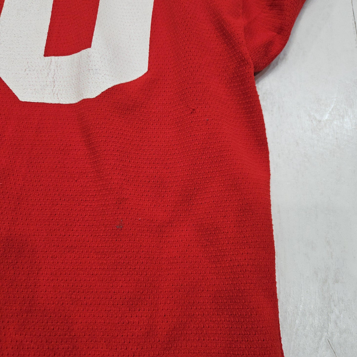 1960s/1970s Russell Athletic Red Riders Football Jersey Made in USA Size L