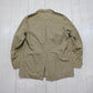 1950s/1960s US Military Khaki 4 Pocket Safari Shirt Jacket Size M