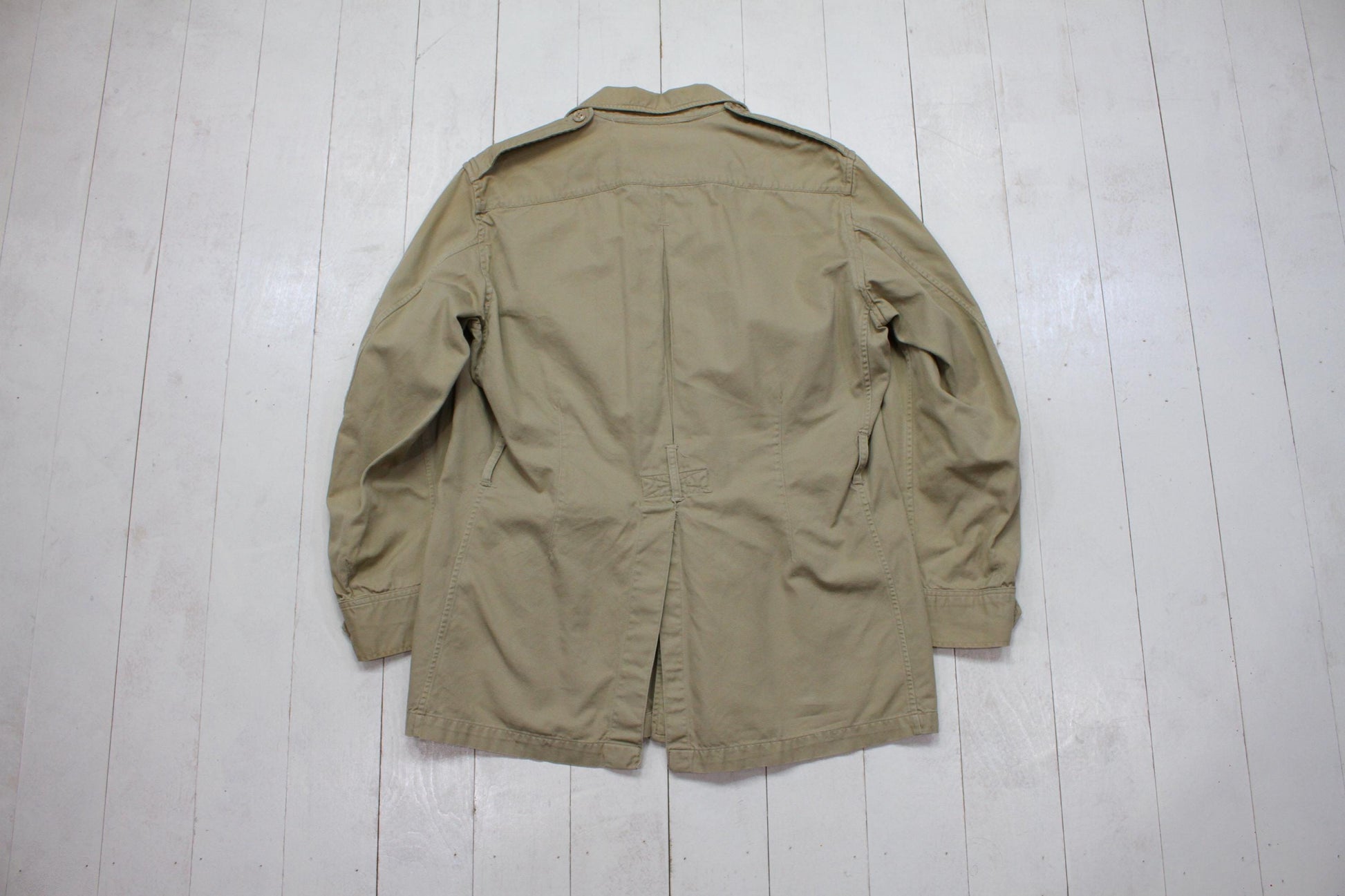 1950s/1960s US Military Khaki 4 Pocket Safari Shirt Jacket Size M