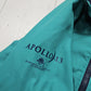 1990s 1995 Auburn Sportswear Teal Premiere Video Apollo 13 Movie Promotional Fleece Lined Jacket Made in USA Size L/XL