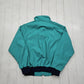 1990s 1995 Auburn Sportswear Teal Premiere Video Apollo 13 Movie Promotional Fleece Lined Jacket Made in USA Size L/XL