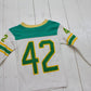 1980s/1990s Unbranded 42 Football Jersey Style T-Shirt Kid's Size 3/4T