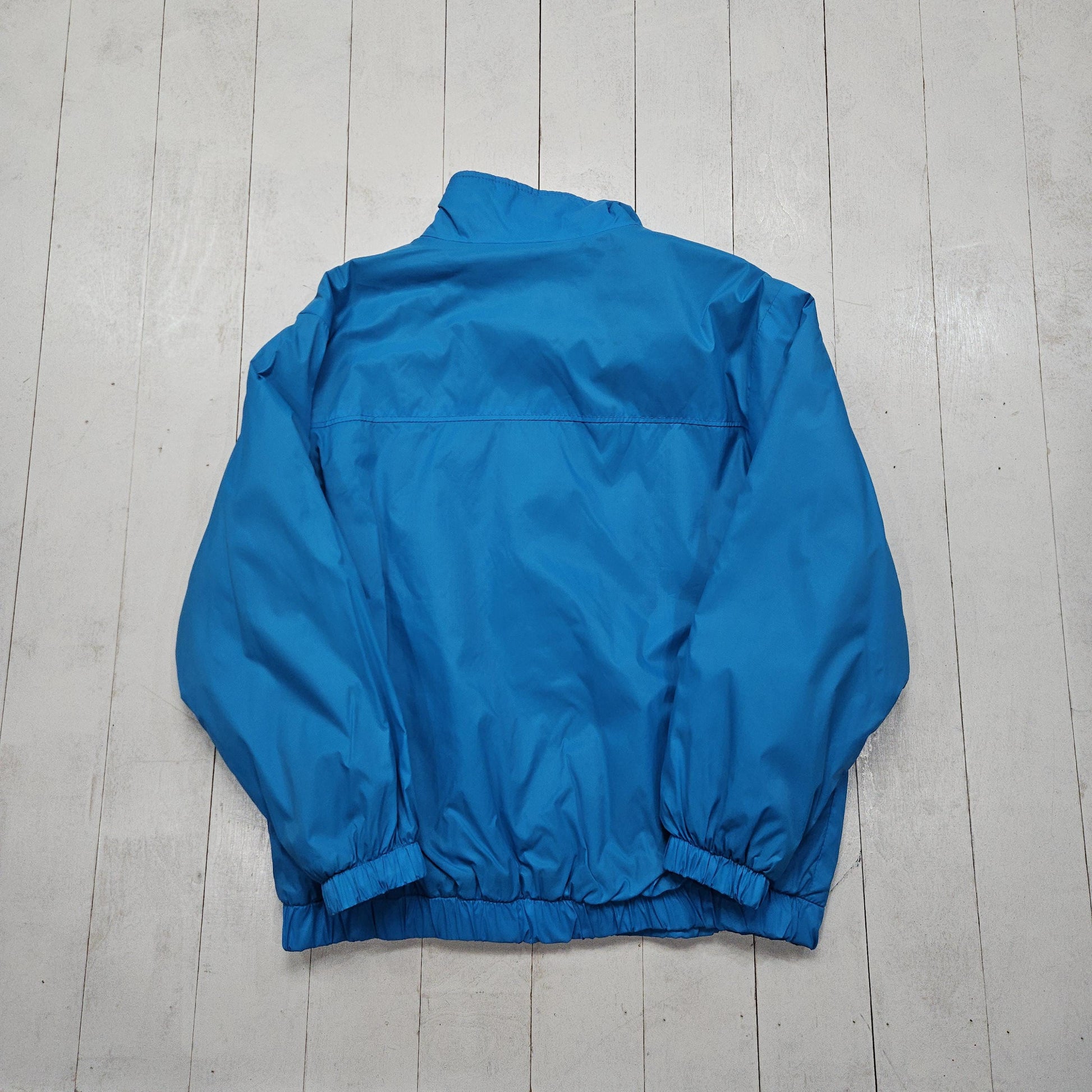 1980s/1990s Northern Climate Blue Fleece Lined Jacket Size L