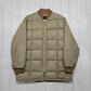 1960s/1970s Pioneer Khaki Insulated Down Jacket Made in Canada Size L