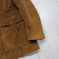 1970s Aberdeen Brown Corduroy Fleece Lined Jacket Made in USA Size M/L