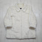 1980s/1990s Dennis Basso White Faux Fur Coat Jacket Women's Size 3XL+