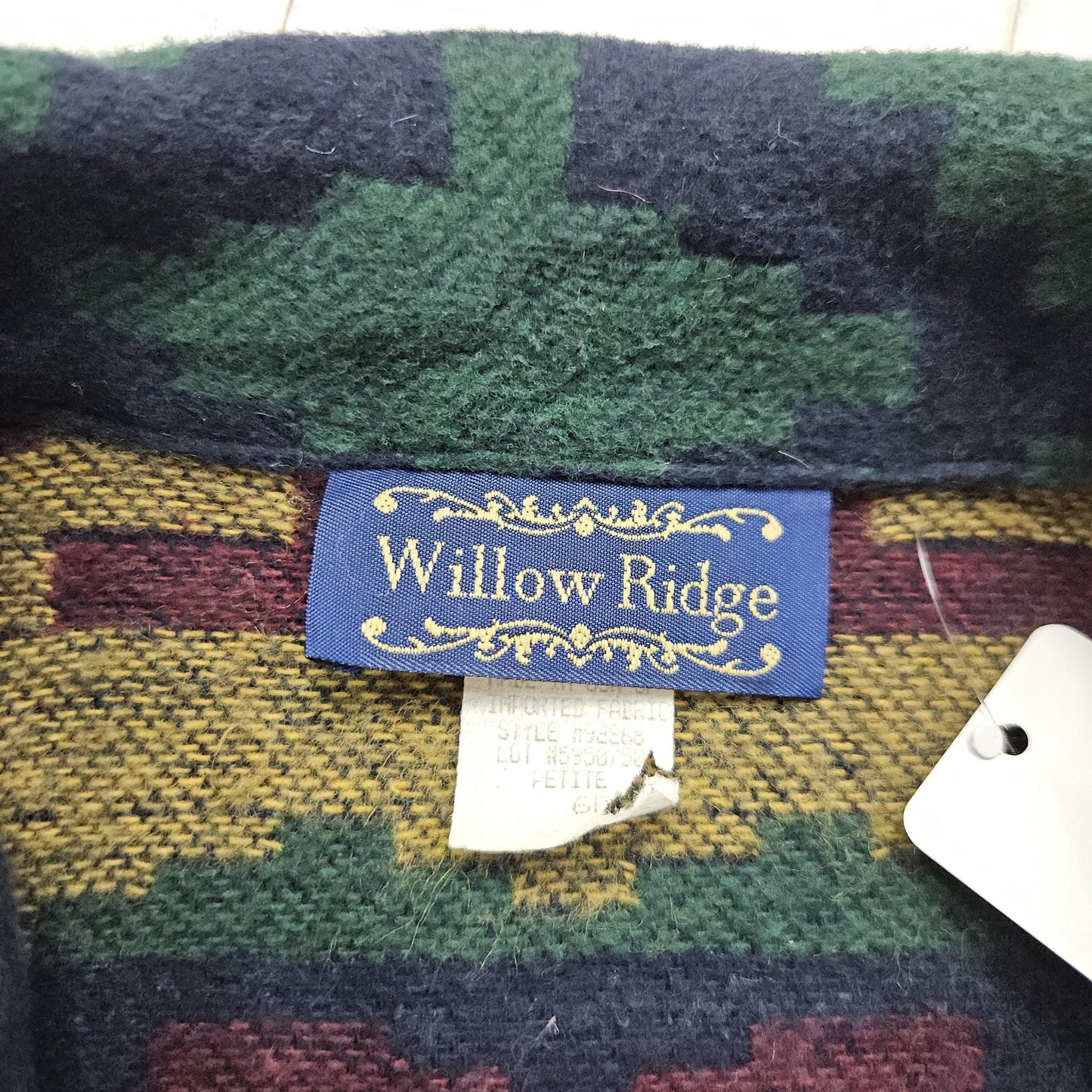 1990s Willow Ridge Southwest Style Jacket Made in USA Womens Size M/L