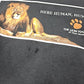 1990s/2000s Y2K MGM Grand Black Lion Habitat Promotional Sweatshirt Size XL/XXL