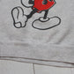 1980s Disney Grey Mickey Mouse Sweatshirt Made in USA Kid's Size M/L