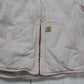 2000s Y2K Carhartt Pink Sherpa Lined Hooded Active Jacket Kid's Size 4-6T