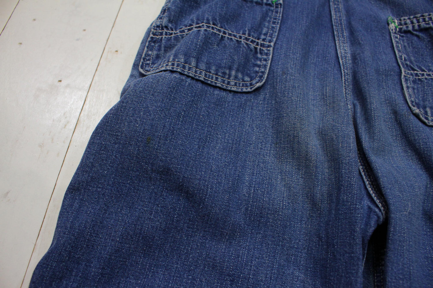 1980s/1990s Key Imperial Denim Overalls Pants Kid's Size