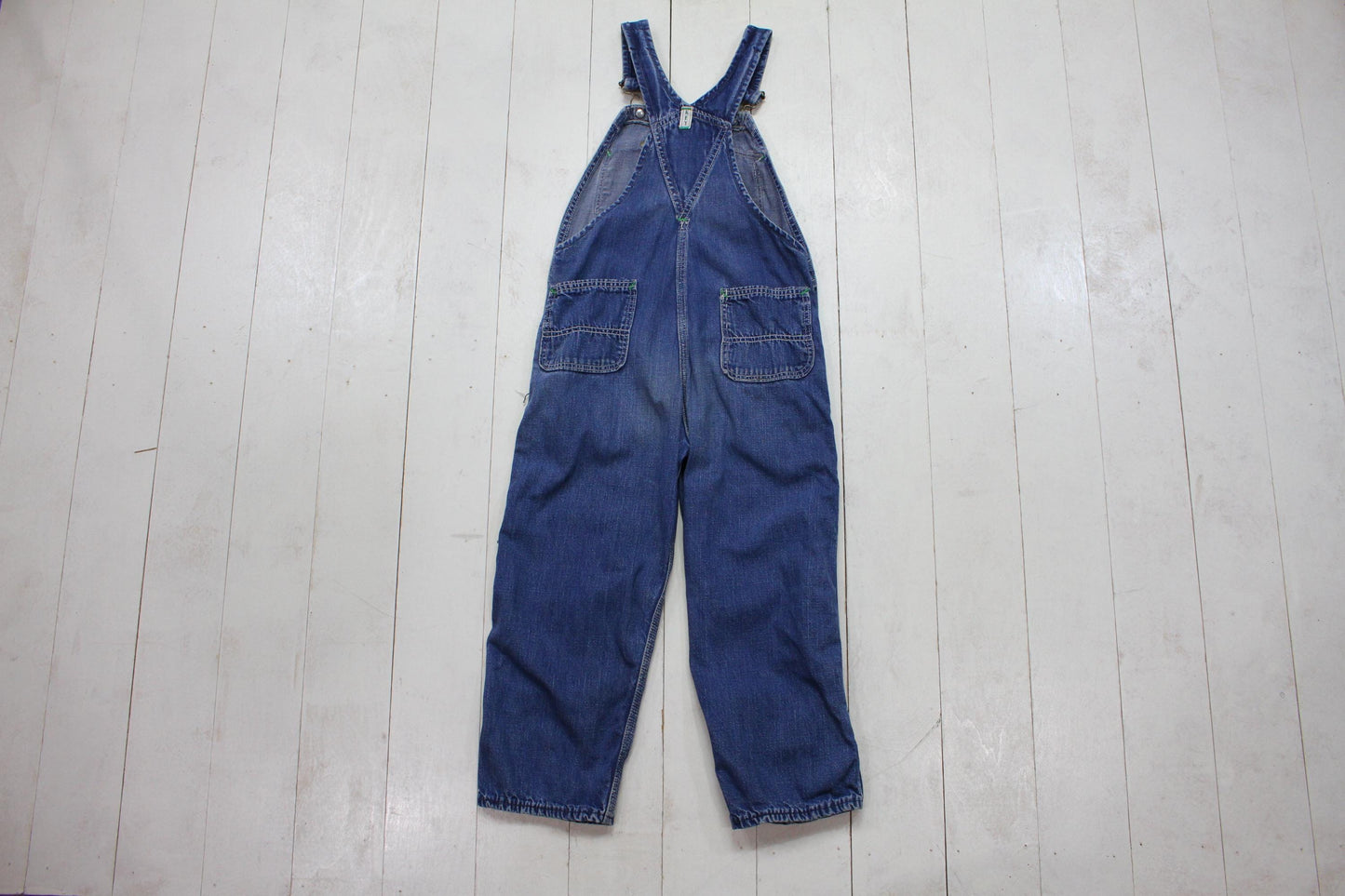 1980s/1990s Key Imperial Denim Overalls Pants Kid's Size