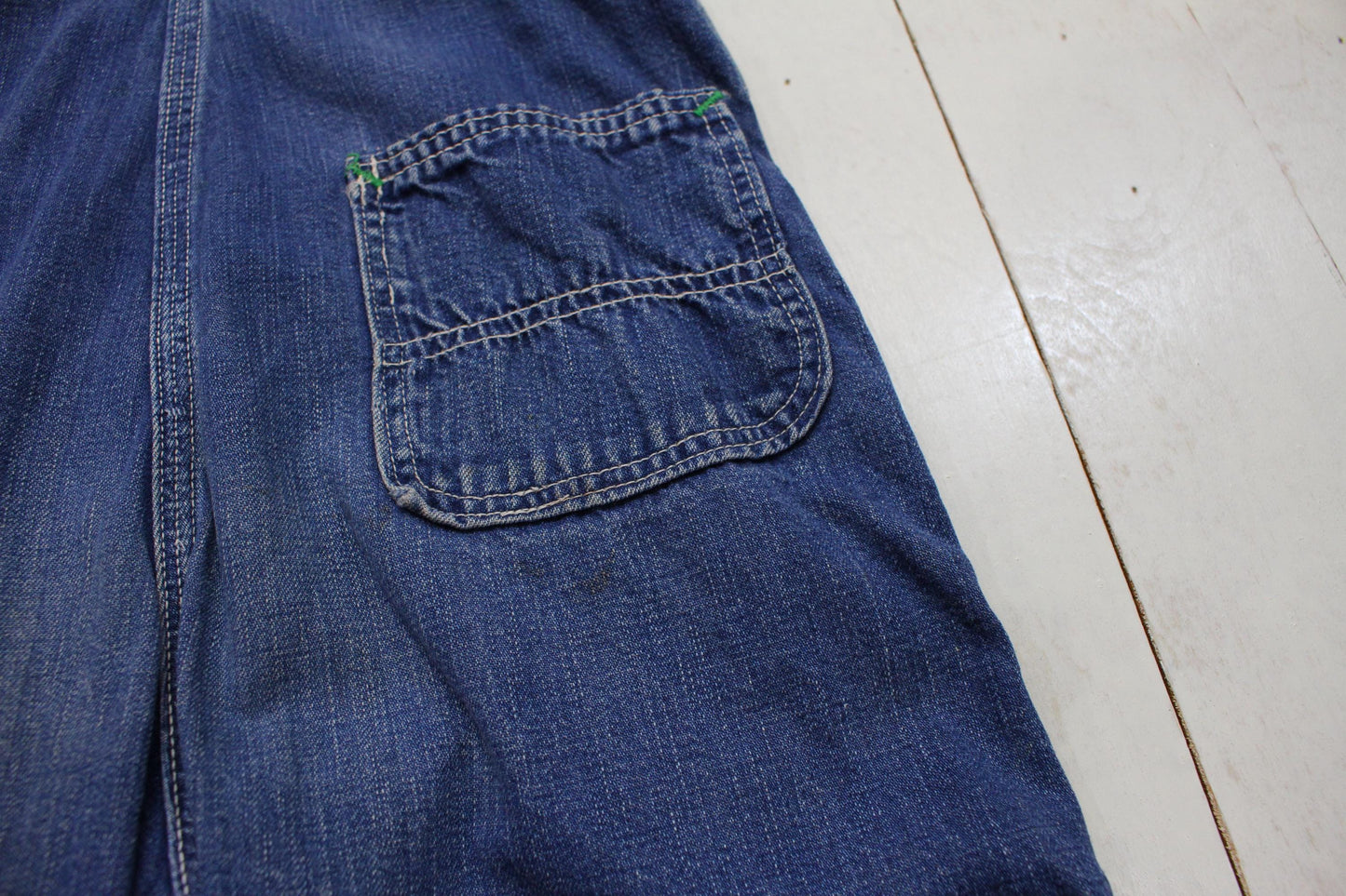 1980s/1990s Key Imperial Denim Overalls Pants Kid's Size