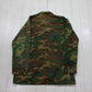 1970s US Military ERDL Camo BDU Shirt Jacket Size xl