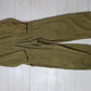 1950s/1960s Olive Green HBT Coveralls Laurel Wreath Buttons Size S/M