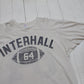 1980s Champion Cotton/Nylon Blend Football Jersey Interhall 64 Made in USA Size L/XL