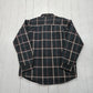 2000s Claybrooke Outdoors Green Plaid Insulated Flannel Shirt Jacket Shacket Size L/XL