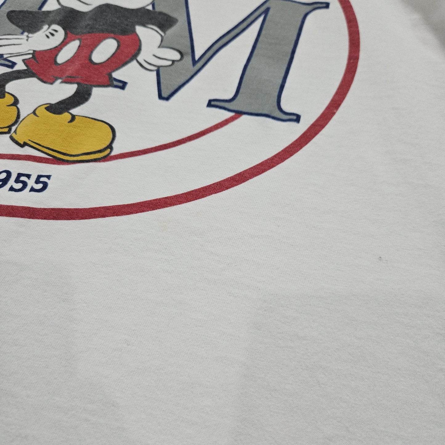 1990s Disney Designs Disneyland Mickey Mouse T-Shirt Made in USA Size S