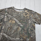 2000s Y2K Red Head RealTree Xtra Camo T-Shirt Size XL