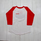 1980s Coors Intramural Festival 3/4 Sleeve Raglan Beer Promotional T-Shirt Made in USA Size M