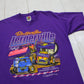 1990s/2000s Y2K Fruit of the Loom Don Martin's Lernerville Speedway Sprint Car Racing T-Shirt Size L