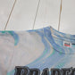 1990s Tie Dye Bradford Coal Burners T-Shirt Made in USA Size XS/S