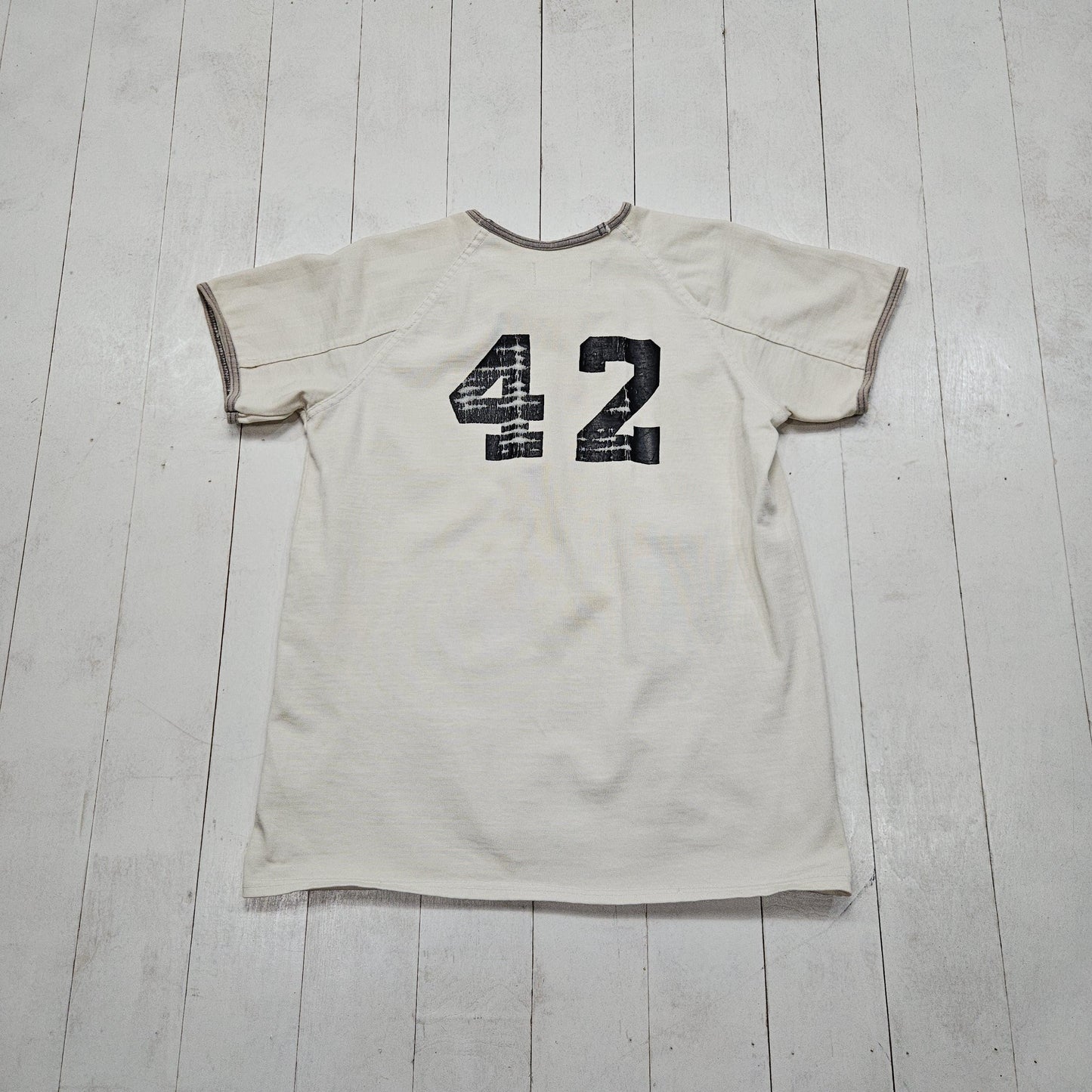 1960s/1970s Speedline Durene Pullover Baseball Jersey #42 Size M/L