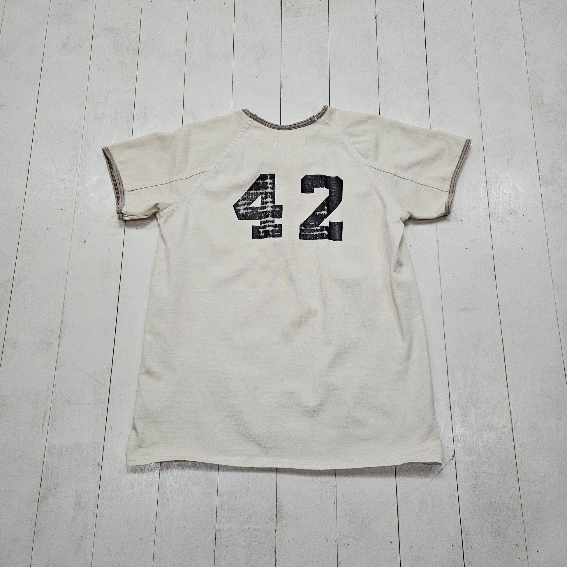 1960s/1970s Speedline Durene Pullover Baseball Jersey #42 Size M/L