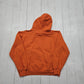 2000s Y2K Orange Philadelphia Flyers NHL Hockey Hoodie Sweatshirt Size M