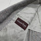 1980s/1990s Adam's Row Light Grey Tweed Blazer Jacket Size S/M