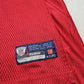 2000s Y2K Reebok New England Patriots Tom Brady 12 Red Authentic NFL Football Jersey Size M