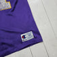 1990s/2000s Champion Minnesota Vikings Randy Moss 84 Authentic Home NFL Football Jersey Size L/XL