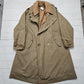 1940s Burberry Nova Check Wool Liner Trench Coat Jacket Size L/XL