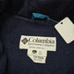 1990s Columbia Blue Fleece Lined Nylon Jacket Size XL