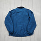 1990s Columbia Blue Fleece Lined Nylon Jacket Size XL