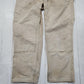 2000s Y2K Carhartt Faded Double Knee Work Pants Size 38x29