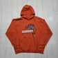 2000s Y2K Orange Bearcats School Hoodie Sweatshirt Size L