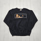 1990s/2000s Y2K MGM Grand Black Lion Habitat Promotional Sweatshirt Size XL/XXL