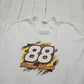 2000s 2007 Chase Authentics White Ricky Rudd Snickers NASCAR Racing T-Shirt Size XL