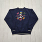 1990s Red Cliff Trading Co Blue Sailing USA Embroidered Sweatshirt Size M