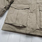 1980s LL Bean Beige Timberline Parka Goose Down Puffer Jacket Made in USA Size M