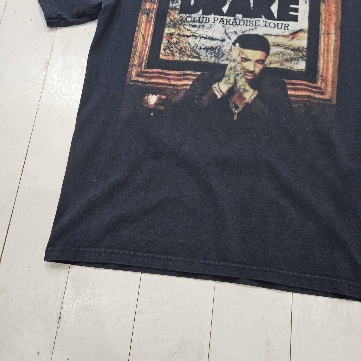 2012 Black Drake Club Paradise Tour Band Concert T-Shirt Size S